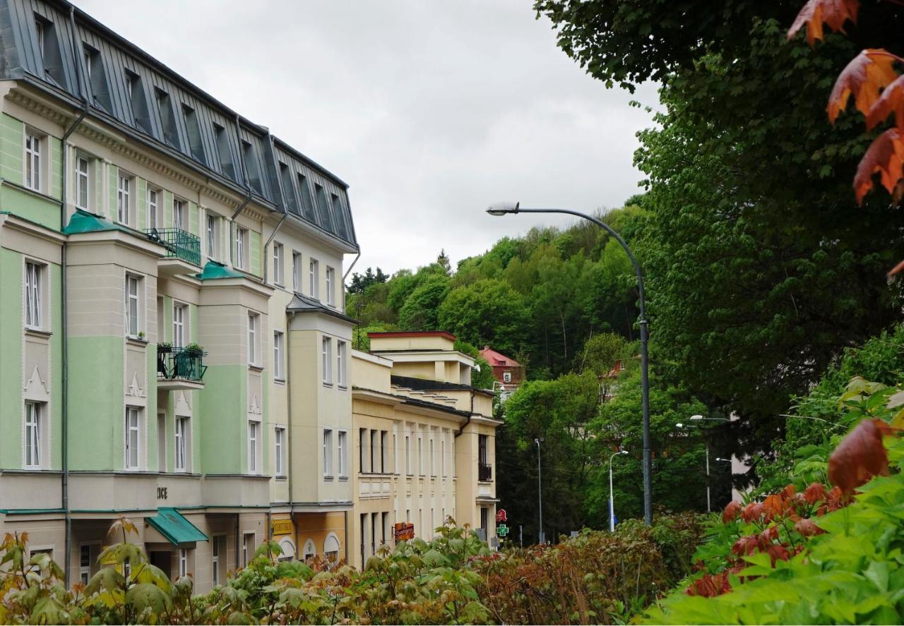 Hotel Luzice Яхимов Екстериор снимка